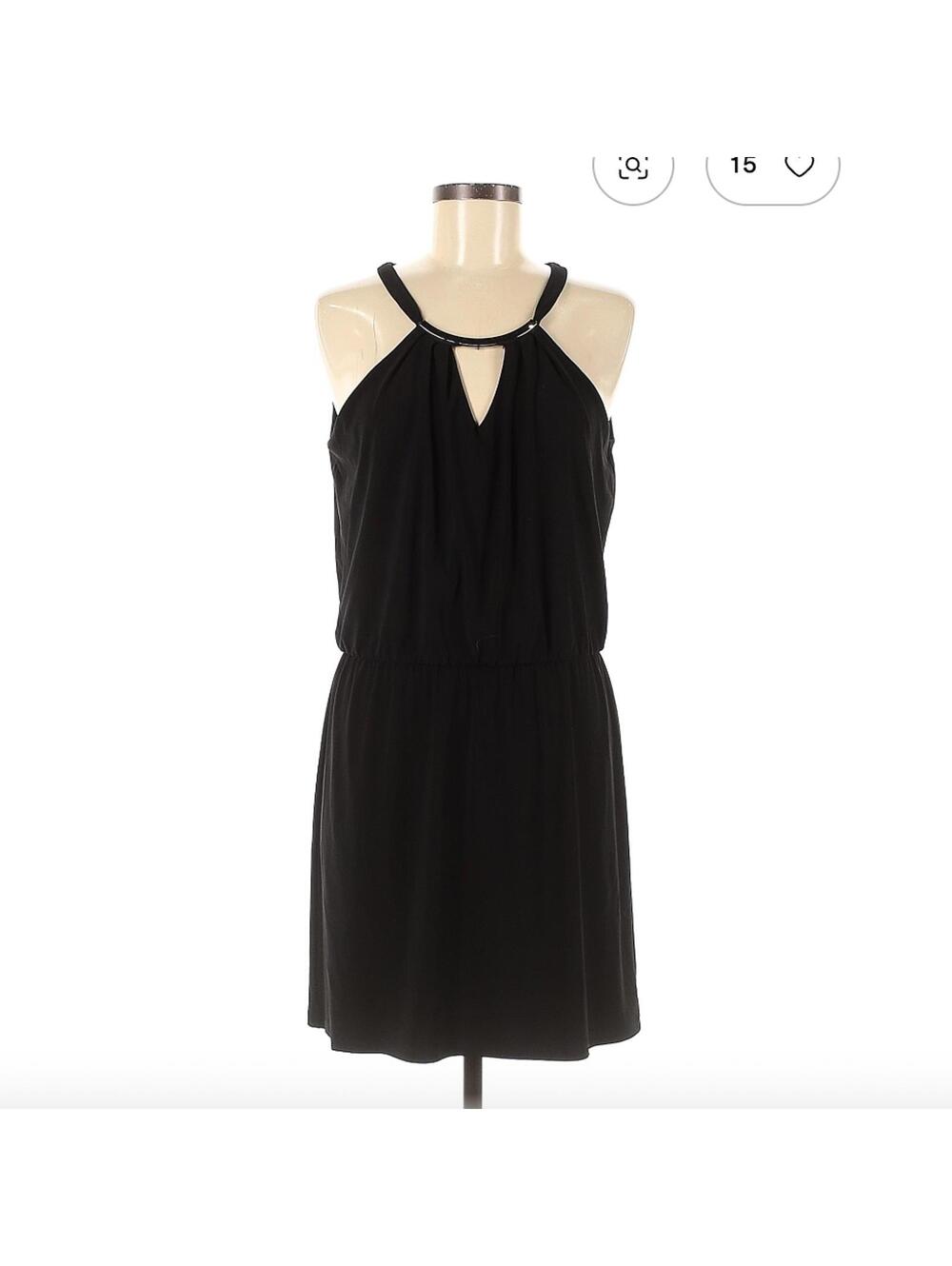 White House Black Market Black Cocktail Dress Size M
